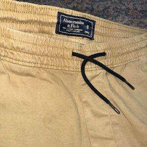 Abercrombie & Fitch Tan Joggers